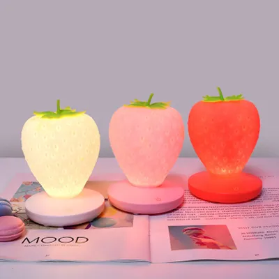 Dimmable Rechargeable Strawberry Lamp Dimmable Rechargeable Strawberry Lamp