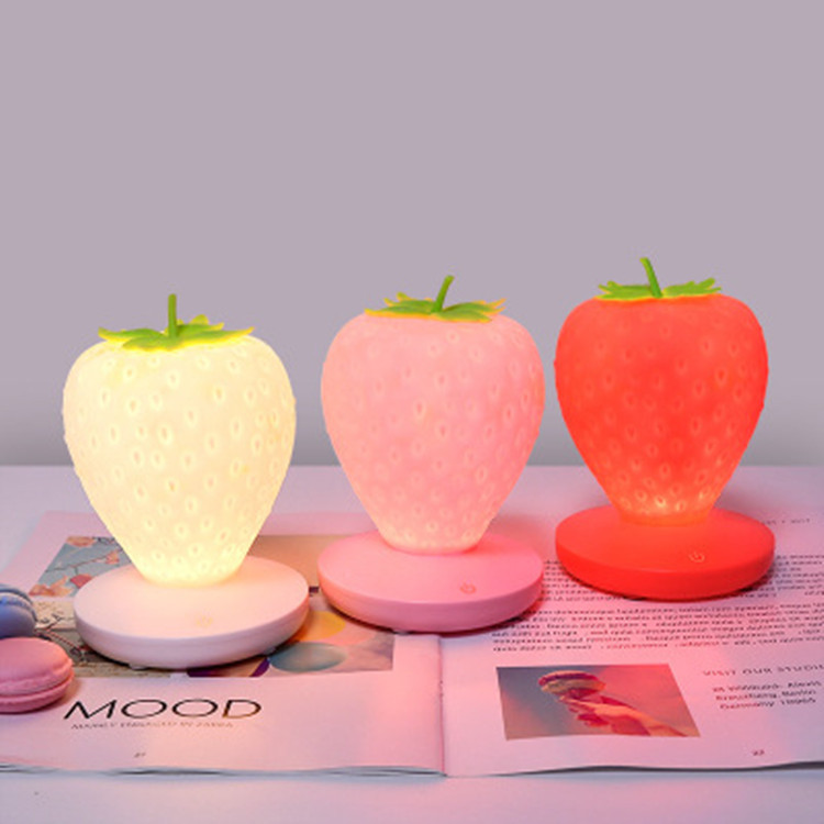 Dimmable Rechargeable Strawberry Lamp Dimmable Rechargeable Strawberry Lamp