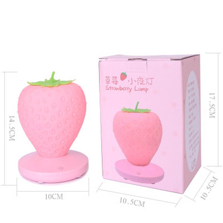 Dimmable Rechargeable Strawberry Lamp Dimmable Rechargeable Strawberry Lamp