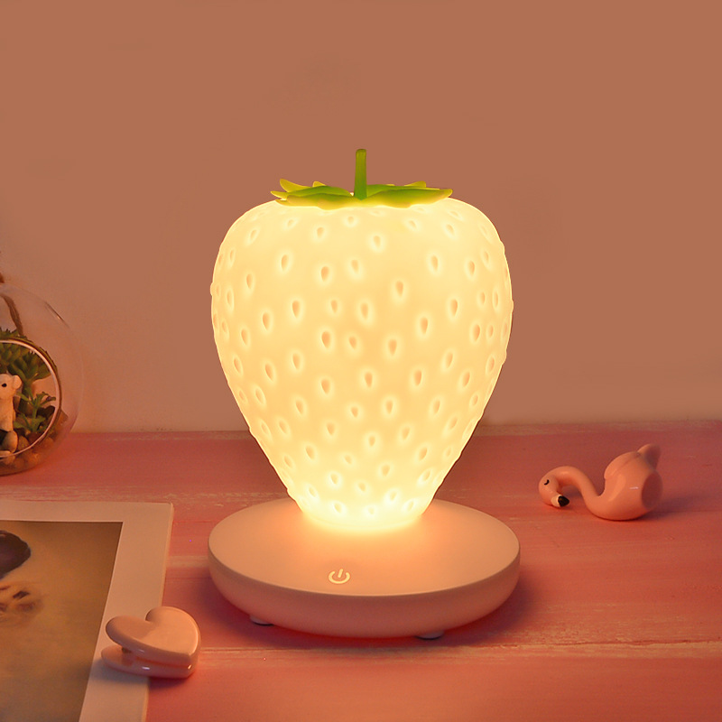 Dimmable Rechargeable Strawberry Lamp Dimmable Rechargeable Strawberry Lamp