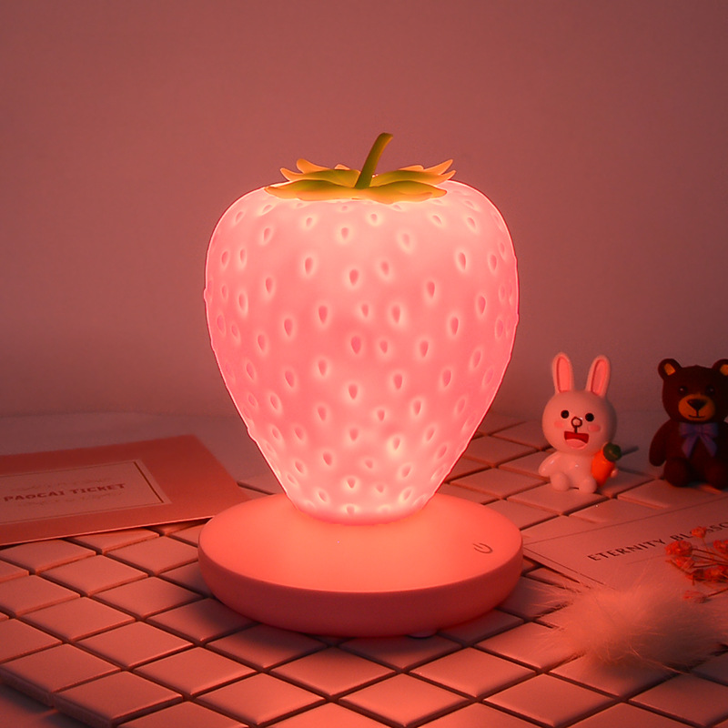Dimmable Rechargeable Strawberry Lamp Dimmable Rechargeable Strawberry Lamp