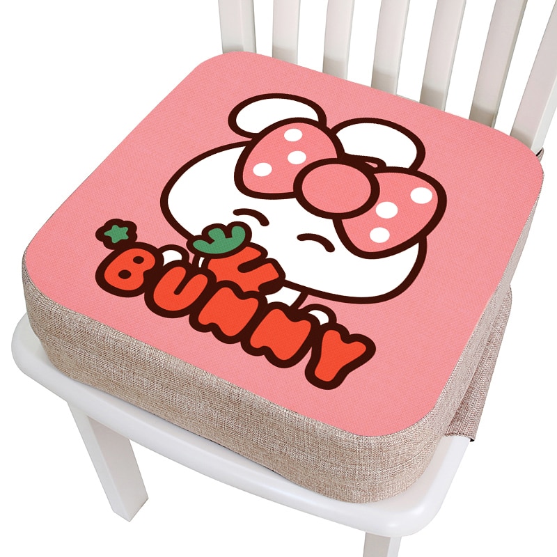 Dining Chair Booster Cushion with Backrest