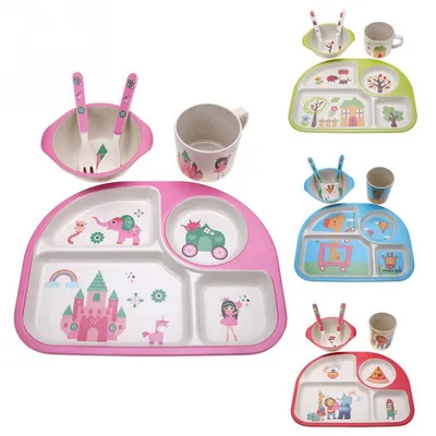 Dinnerware Colorful Childrens Set Dinnerware Colorful Childrens Set
