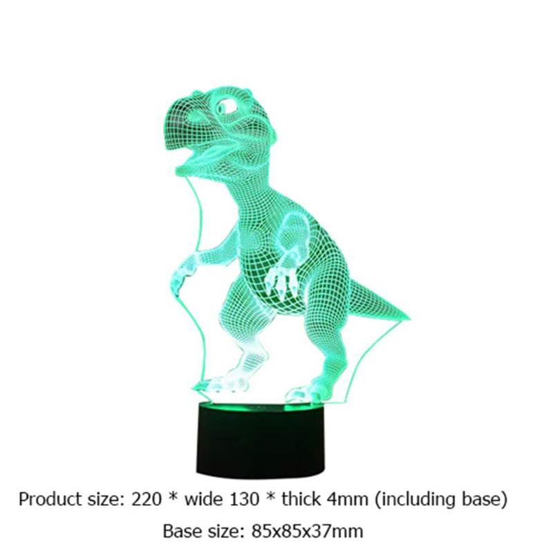 Dino Night Light 3D Lamp