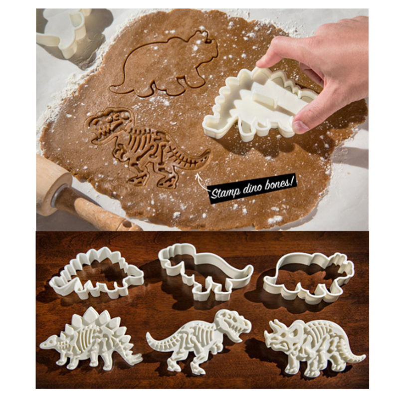 Dinosaur Cookie Cutter 3D Mold Dinosaur Cookie Cutter 3D Mold