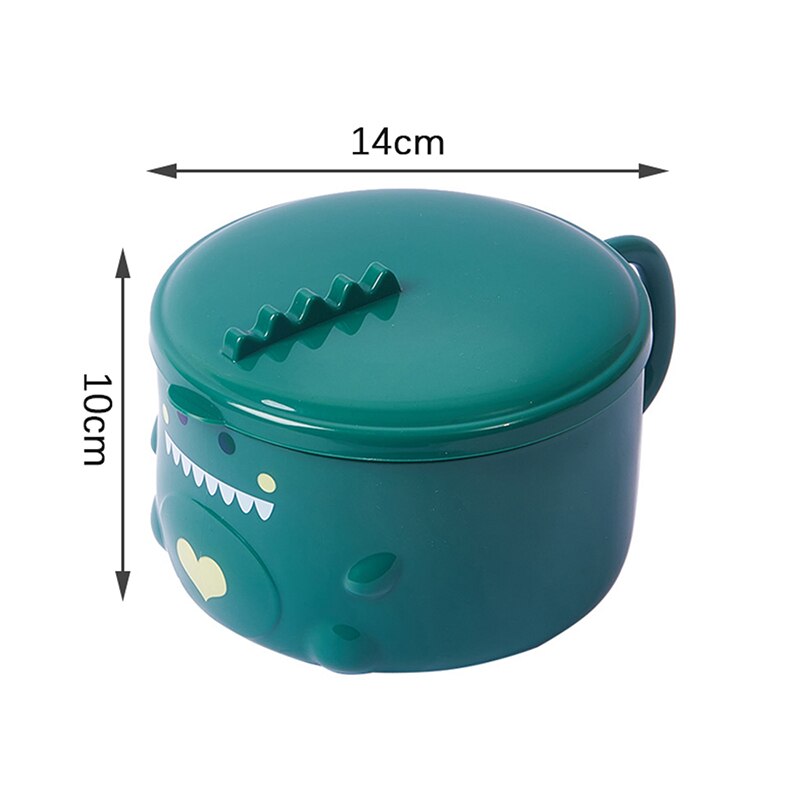 Dinosaur Design Ramen Bowl with Lid Dinosaur Design Ramen Bowl with Lid