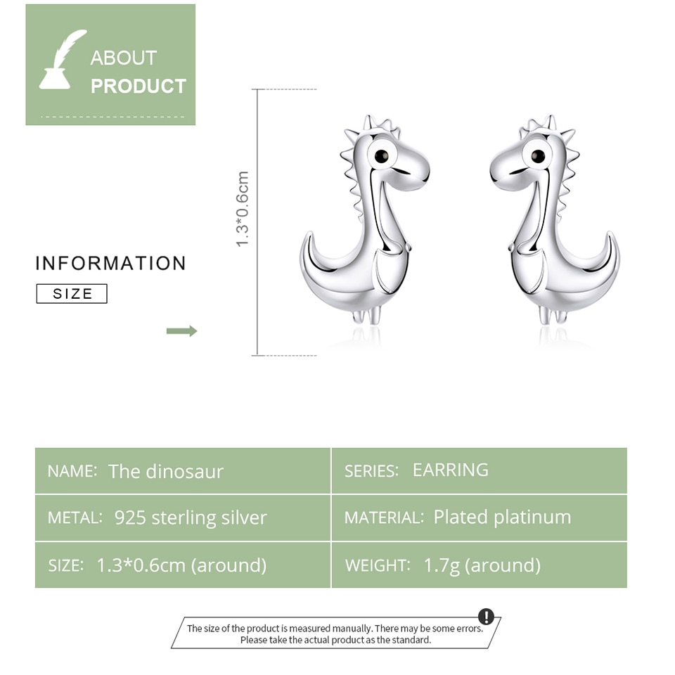 Dinosaur Earrings Cute Stud Earrings Dinosaur Earrings Cute Stud Earrings