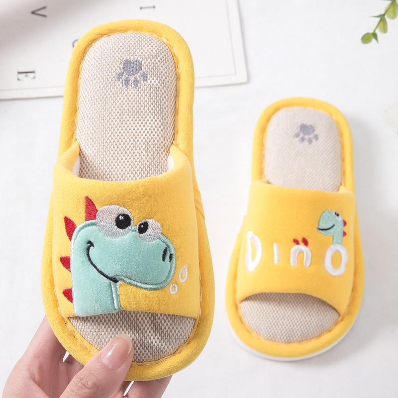 Dinosaur Kids Indoor Slippers Dinosaur Kids Indoor Slippers