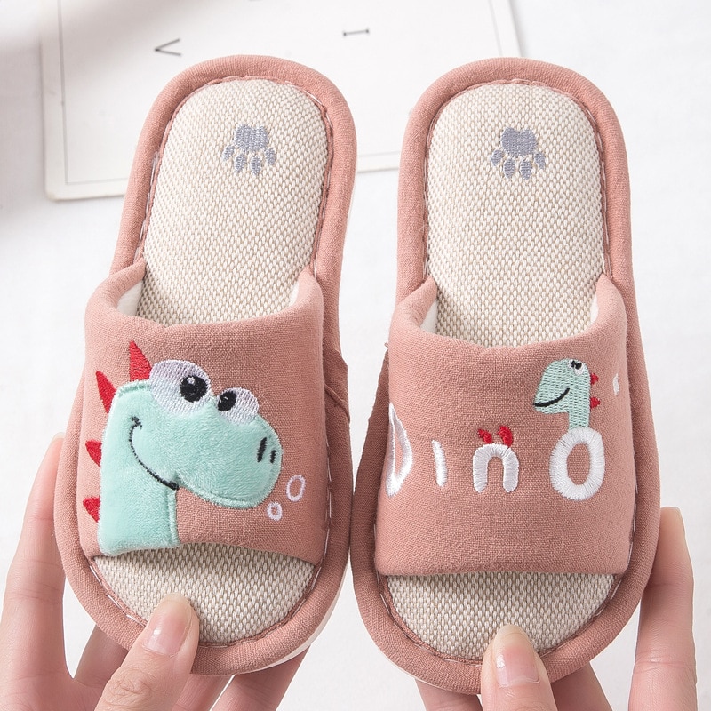 Dinosaur Kids Indoor Slippers
