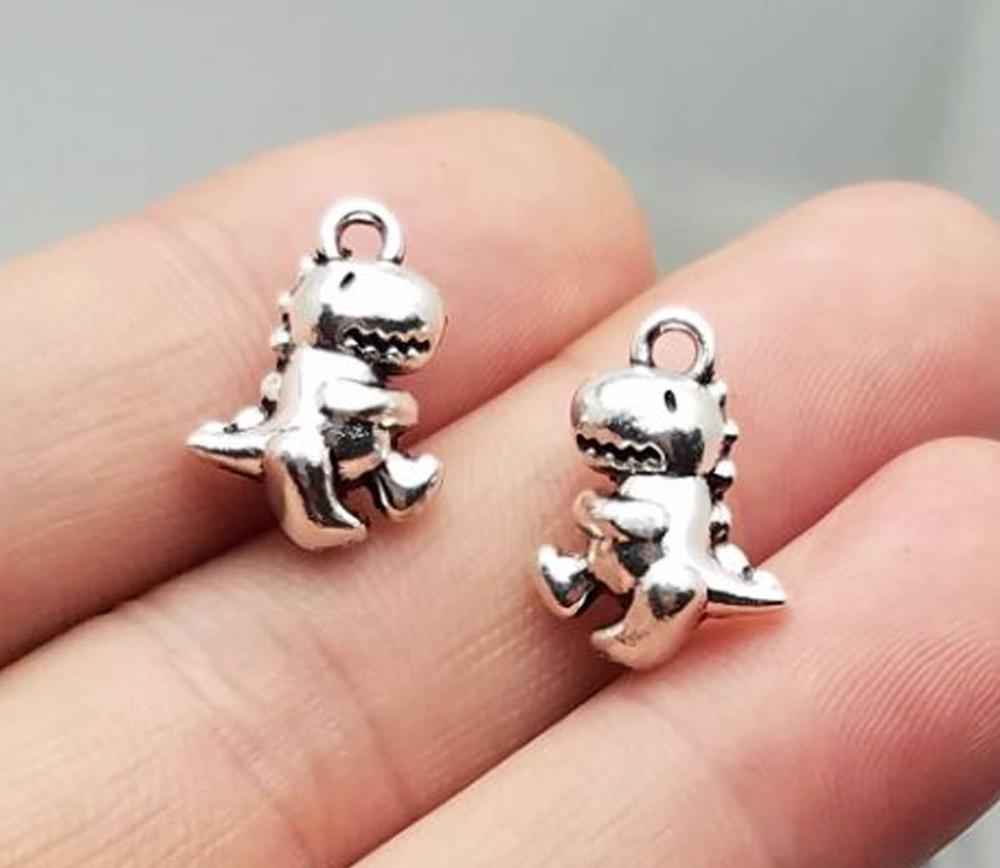 Dinosaur Pendants Jewelry Accessories (15Pcs)