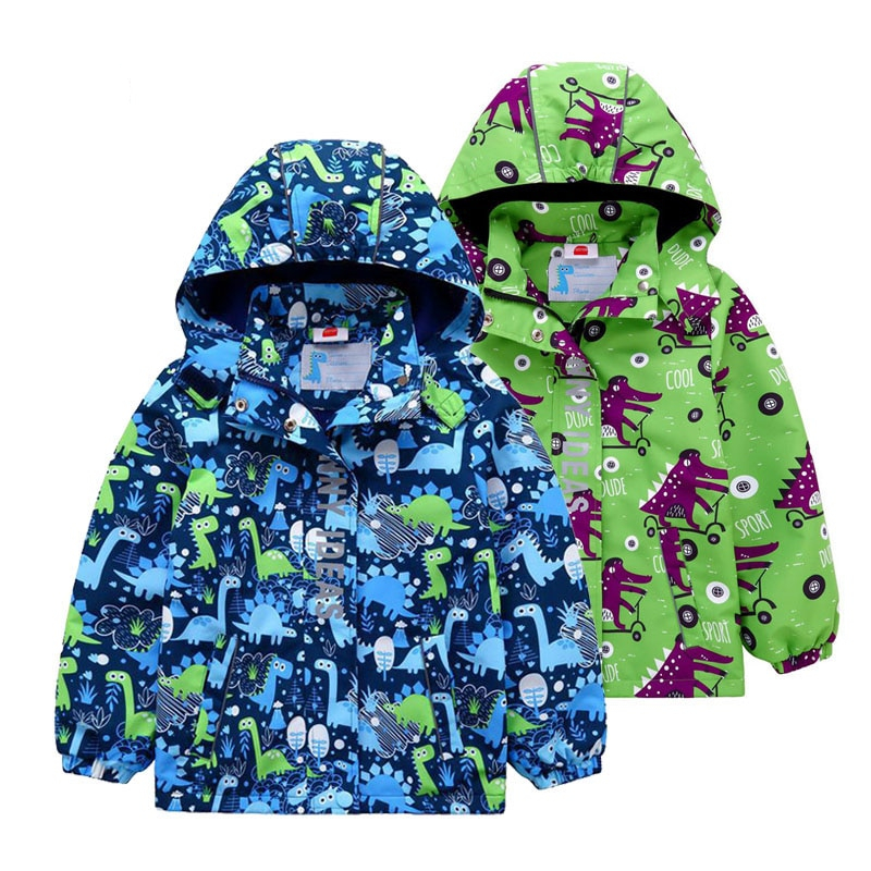 Dinosaur Rain Jacket for Kids