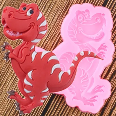 Dinosaur Silicone Mold Cake Decorating Tool
