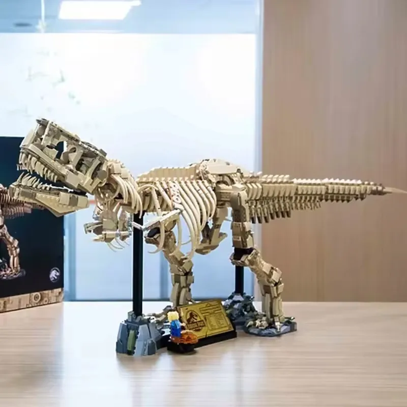 Dinosaur T-Rex Fossils Tyrannosaurus Rex Building Blocks Dinosaur World Park Toys for Kids Boys Birthday Gifts Dinosaur T-Rex Fossils Tyrannosaurus Rex Building Blocks Dinosaur World Park Toys for Kids Boys Birthday Gifts