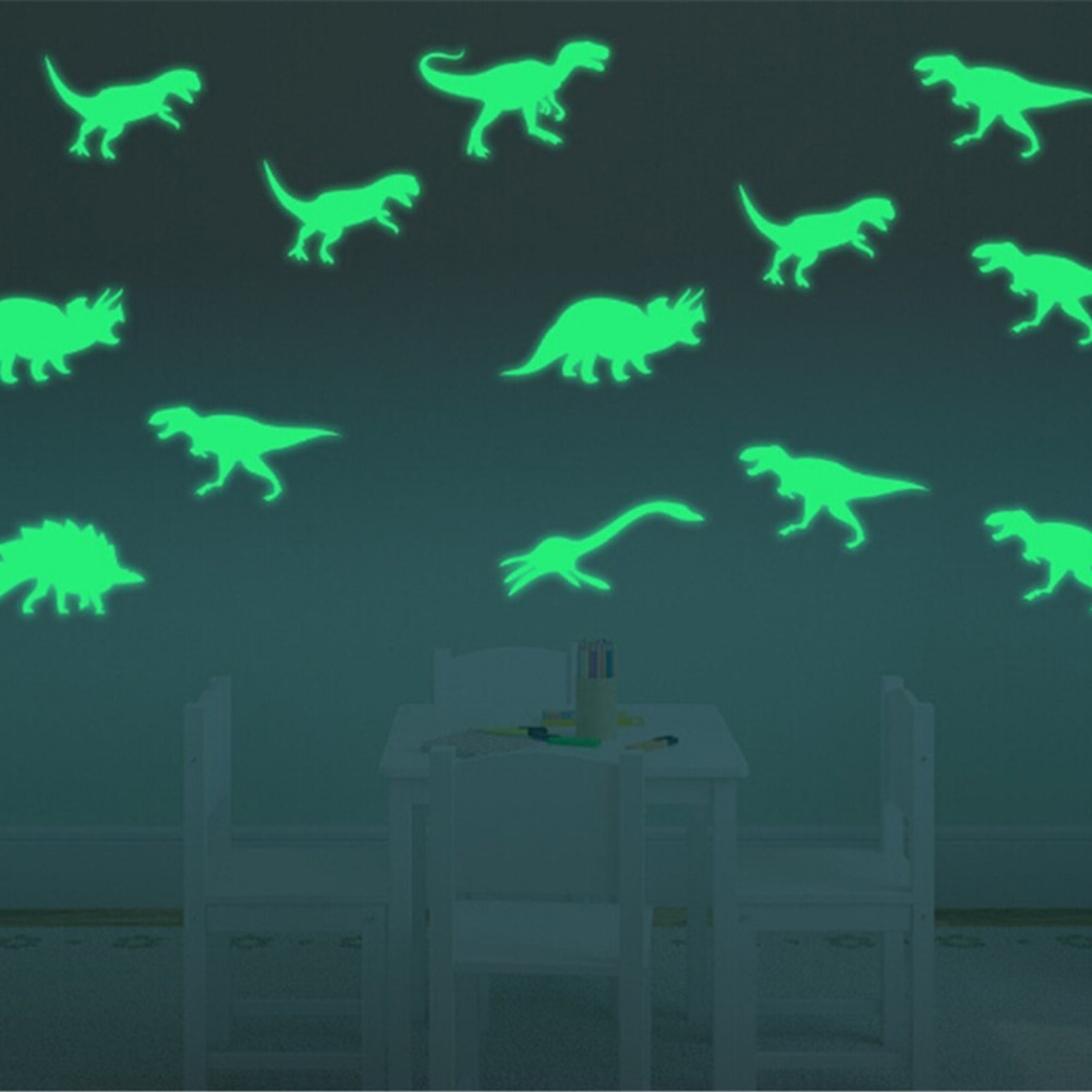 Dinosaur Wall Stickers Glow in the Dark Dinosaur Wall Stickers Glow in the Dark