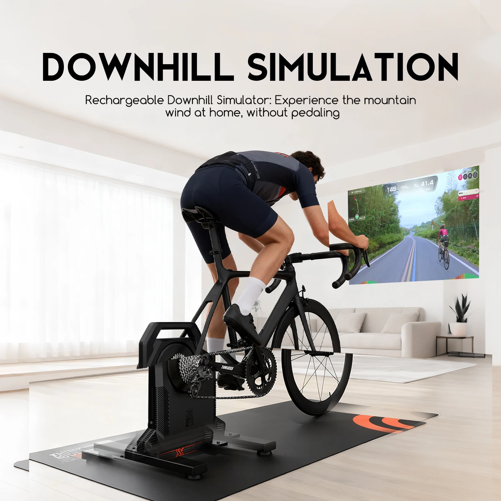 Direct Drive Smart Bike Trainer Max 2500W Indoor Training Generate Electricity By Oneself Bicycle Roller Direct Drive Smart Bike Trainer Max 2500W Indoor Training Generate Electricity By Oneself Bicycle Roller
