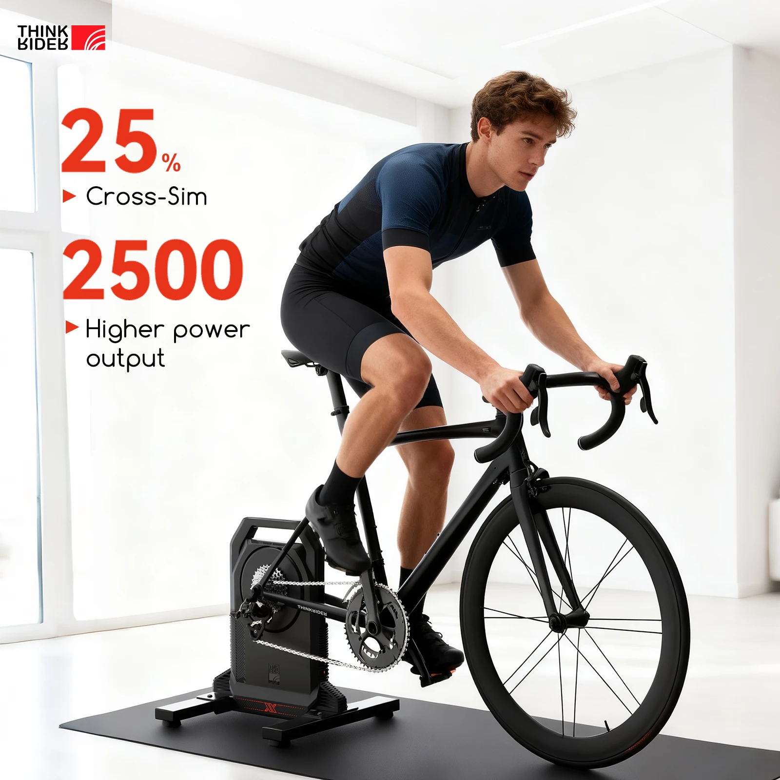 Direct Drive Smart Bike Trainer Max 2500W Indoor Training Generate Electricity By Oneself Bicycle Roller Direct Drive Smart Bike Trainer Max 2500W Indoor Training Generate Electricity By Oneself Bicycle Roller