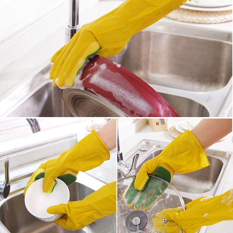 Dish Cleaning Gloves Sponge Dish Cleaning Gloves Sponge