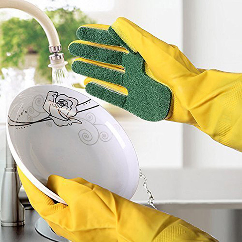 Dish Cleaning Gloves Sponge Dish Cleaning Gloves Sponge
