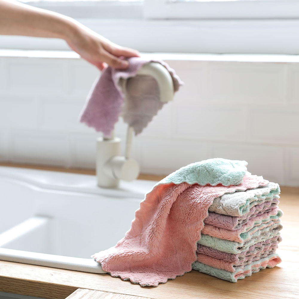 Dish Cloth Microfiber Kitchen Towel Dish Cloth Microfiber Kitchen Towel