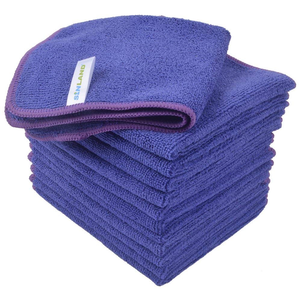 Dish Cloths Microfiber Cleaning Fabric 12pcs/set