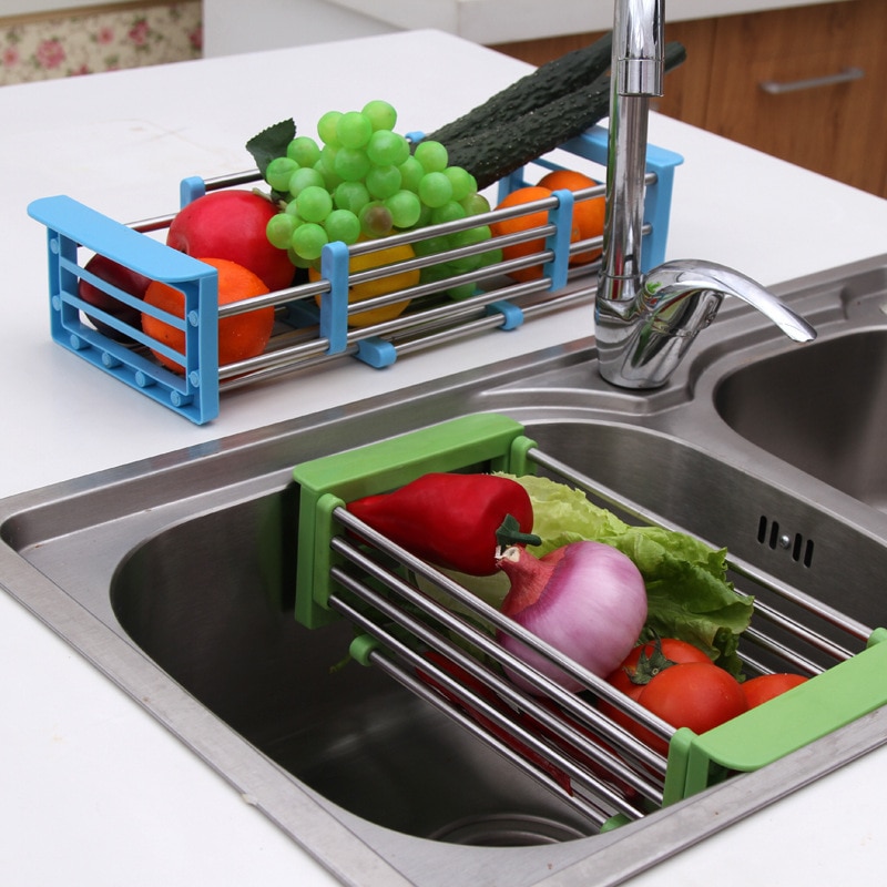 Dish Drainer Rack Adjustable Sink Tray Dish Drainer Rack Adjustable Sink Tray