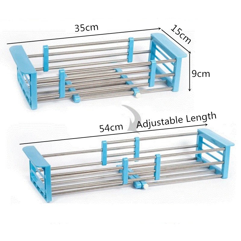 Dish Drainer Rack Adjustable Sink Tray Dish Drainer Rack Adjustable Sink Tray