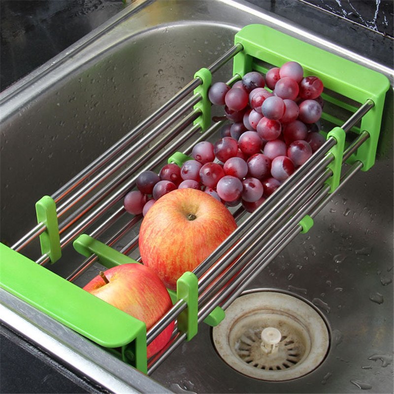 Dish Drainer Rack Adjustable Sink Tray Dish Drainer Rack Adjustable Sink Tray
