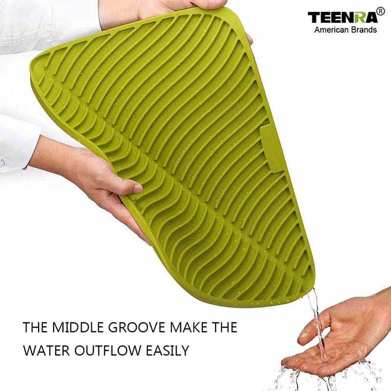 Dish Drying Mat Silicone Counter Mat Dish Drying Mat Silicone Counter Mat
