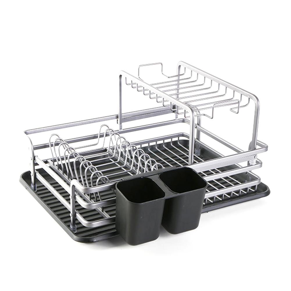 Dish Rack with Tray Kitchen Organizer Dish Rack with Tray Kitchen Organizer