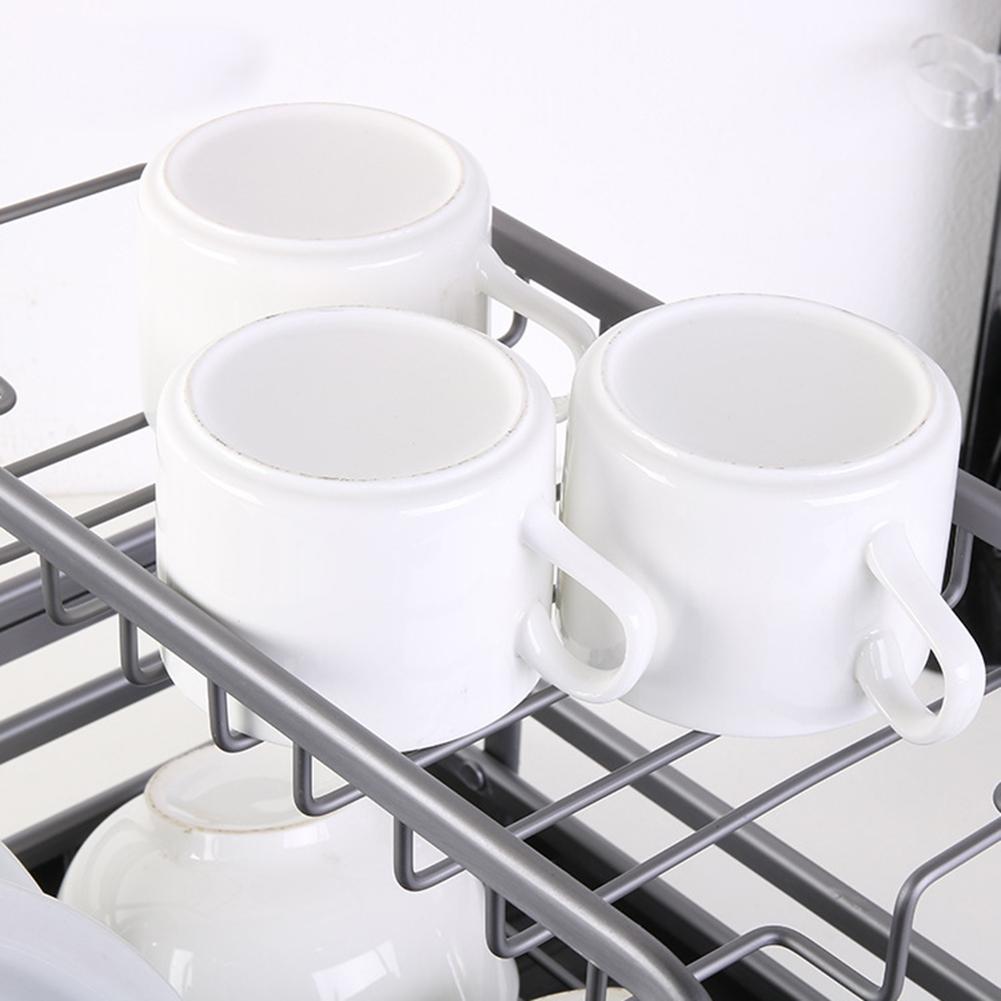 Dish Rack with Tray Kitchen Organizer Dish Rack with Tray Kitchen Organizer