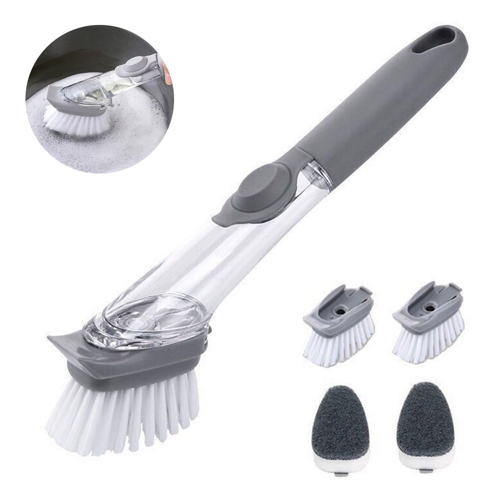 Dish Wash Scrubber Soap Dispenser Dish Wash Scrubber Soap Dispenser