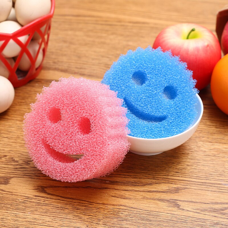 Dishwashing Smiley Face Sponges (4pcs) Dishwashing Smiley Face Sponges (4pcs)