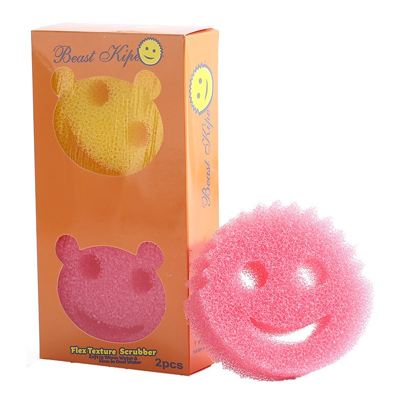 Dishwashing Smiley Face Sponges (4pcs) Dishwashing Smiley Face Sponges (4pcs)