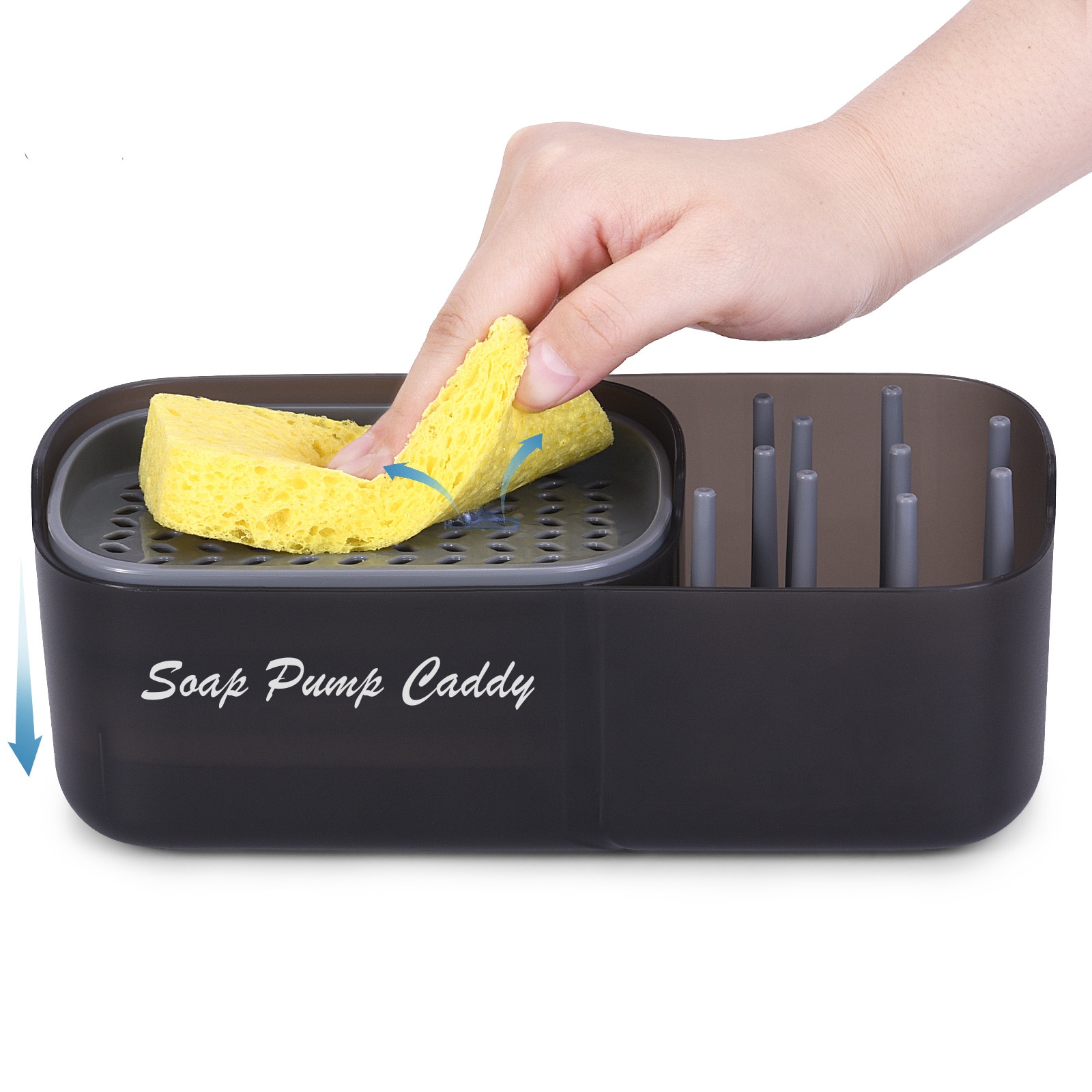 Dishwashing Soap Pump Sponge Caddy Dishwashing Soap Pump Sponge Caddy