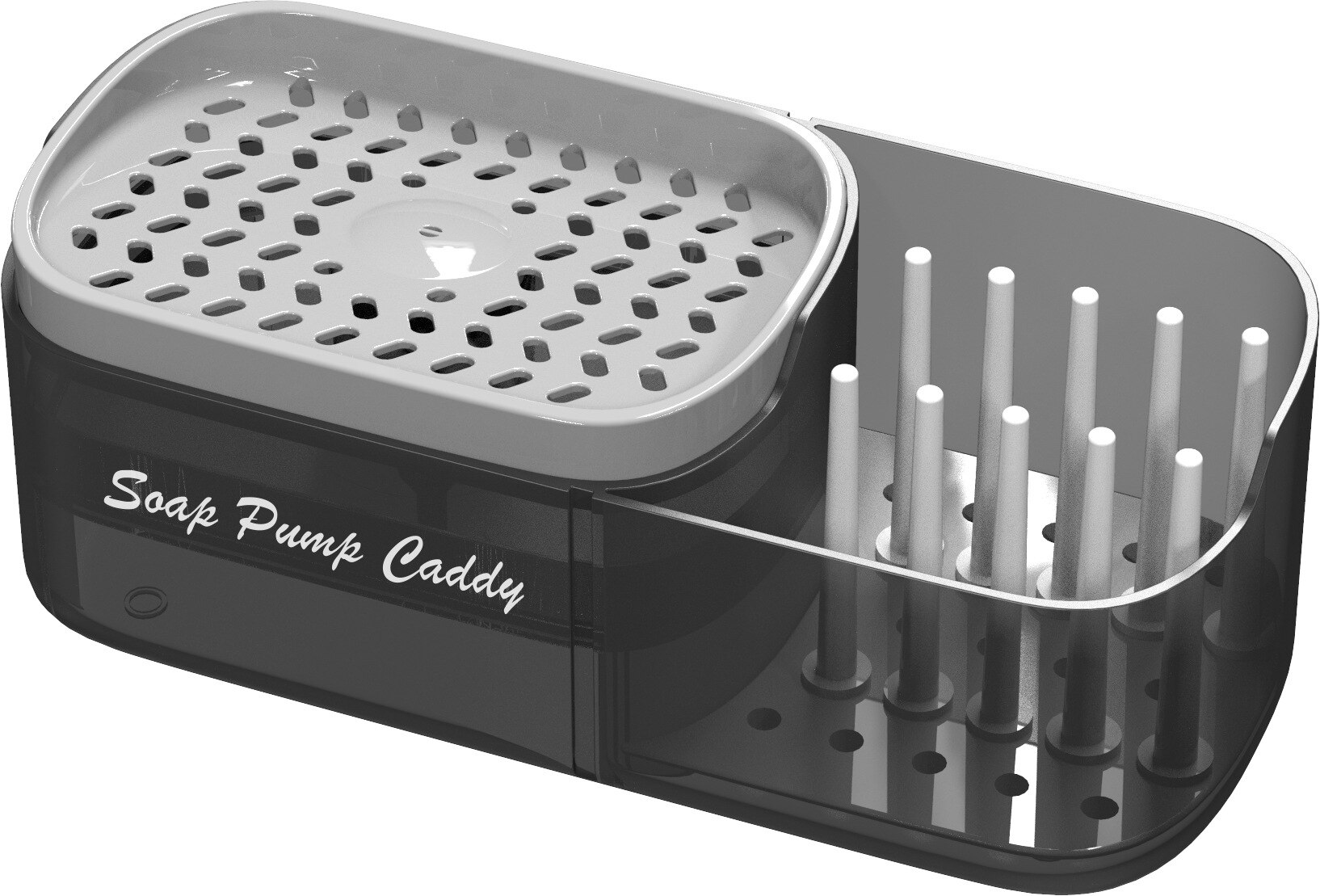 Dishwashing Soap Pump Sponge Caddy