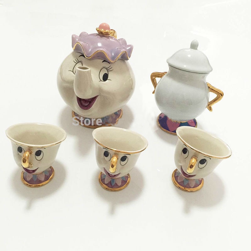 Disney Beauty and the Beast Tea Set Disney Beauty and the Beast Tea Set