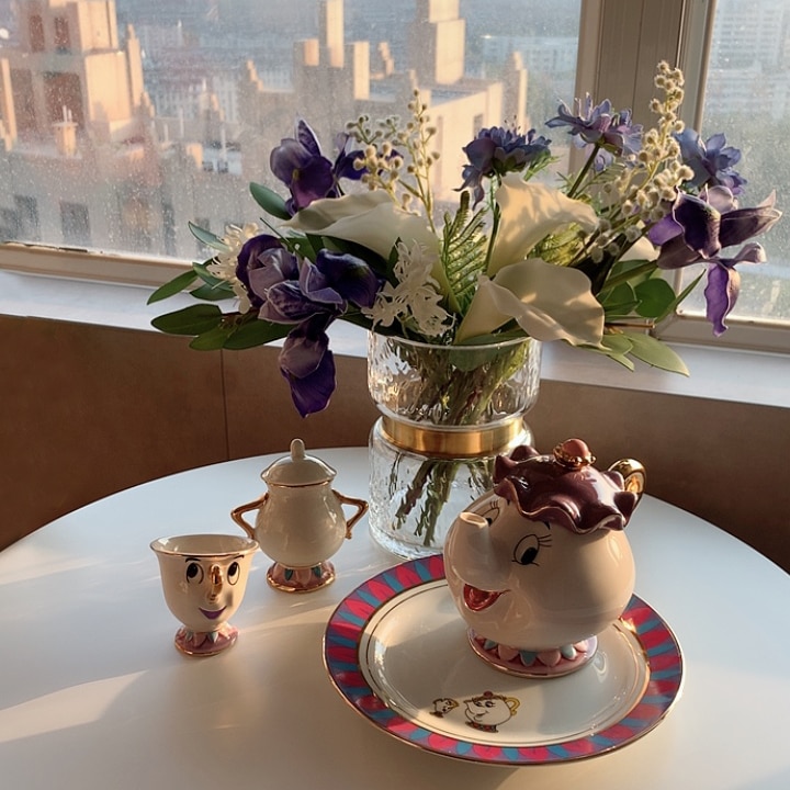 Disney Beauty and the Beast Tea Set