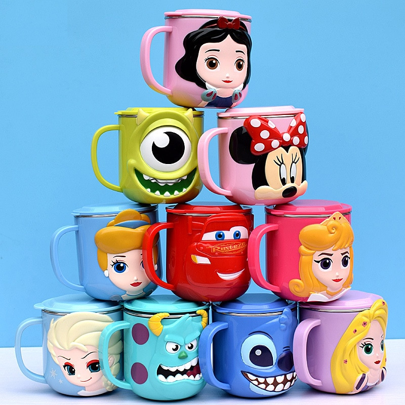 Disney Cups Character Mugs with Lid Disney Cups Character Mugs with Lid