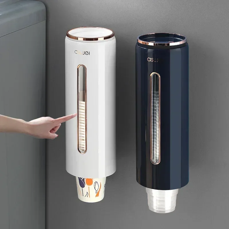 Dispenser Automatically Drop Cup Remover Wall Mounted Disposable Paper Cups Dispenser Plastic Cup Holder Cups Container Dispenser Automatically Drop Cup Remover Wall Mounted Disposable Paper Cups Dispenser Plastic Cup Holder Cups Container
