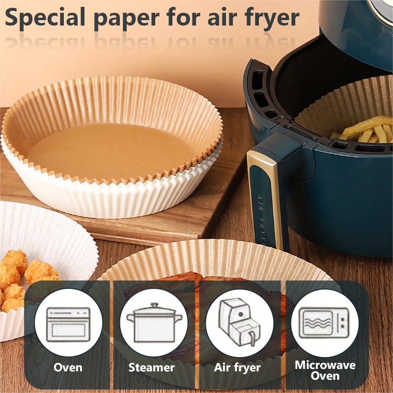 Disposable Air Fryer Papers (50 pcs) Disposable Air Fryer Papers (50 pcs)