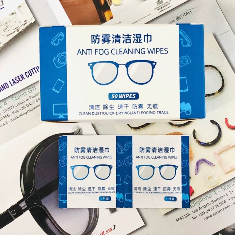 Disposable Anti Fog Lens Wipes (50pcs) Disposable Anti Fog Lens Wipes (50pcs)