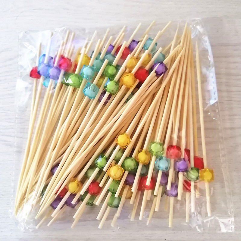 Disposable Bamboo Cocktail Picks (100 pcs) Disposable Bamboo Cocktail Picks (100 pcs)