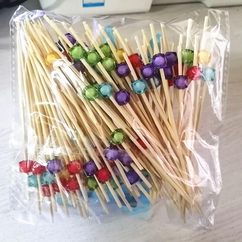 Disposable Bamboo Cocktail Picks (100 pcs) Disposable Bamboo Cocktail Picks (100 pcs)