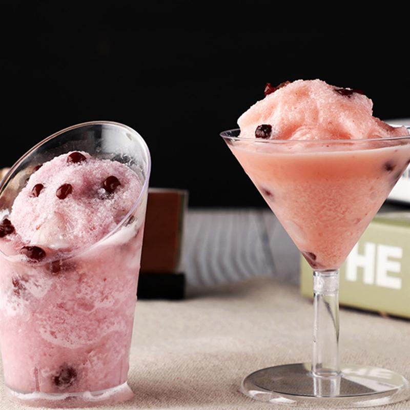 Disposable Clear Plastic Dessert Cups (30 pcs)