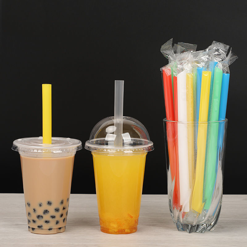 Disposable Colorful Plastic Straws (500pcs) Disposable Colorful Plastic Straws (500pcs)