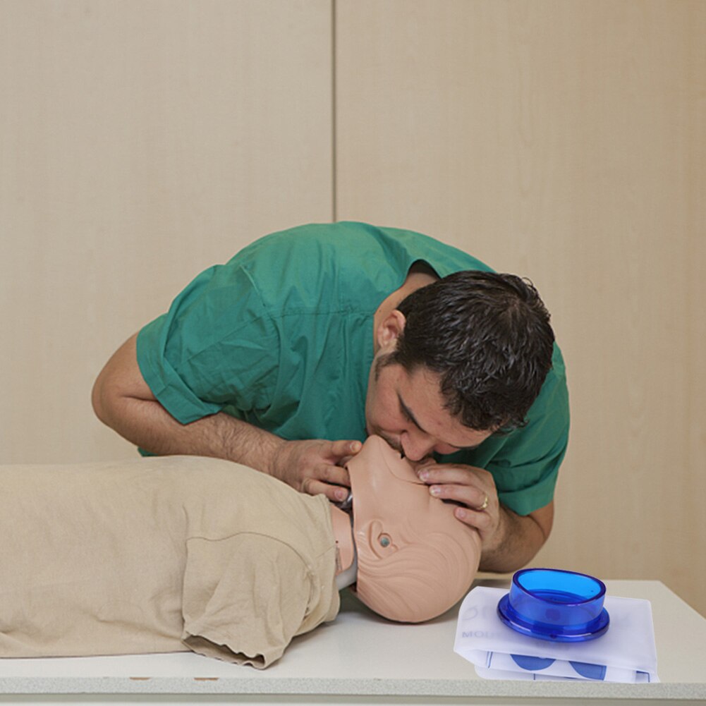Disposable CPR Mouth Guard Breathing Mask