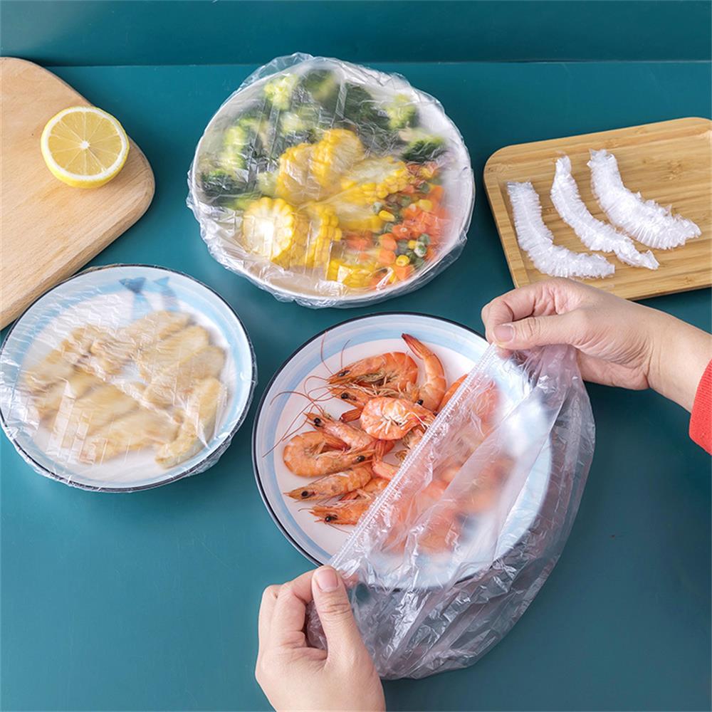 Disposable Elastic Food Covers (100pcs) Disposable Elastic Food Covers (100pcs)