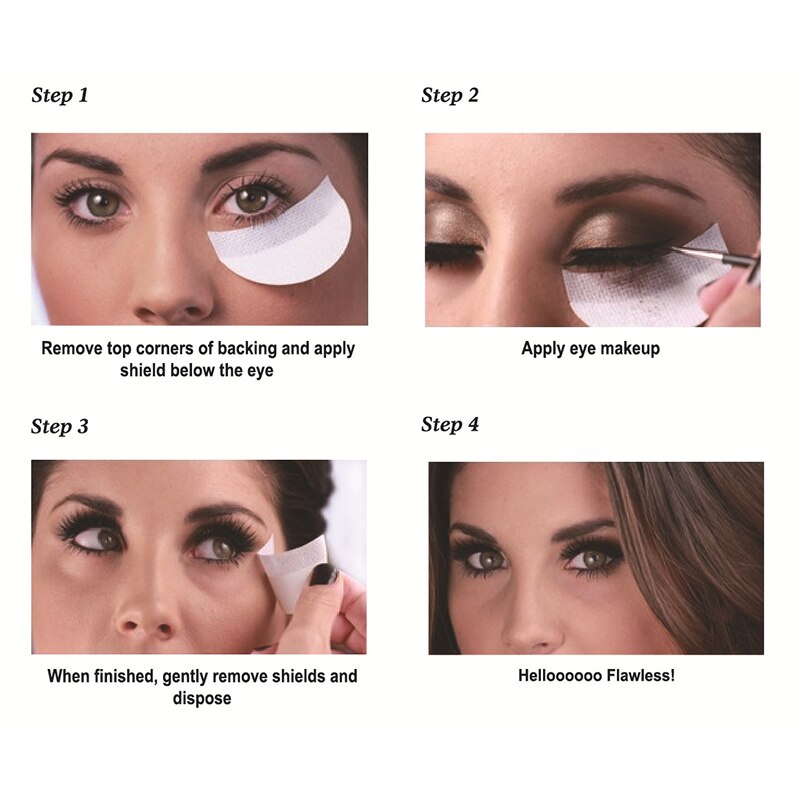 Disposable Eyeshadow Shields Sticker Pads (100 pcs)