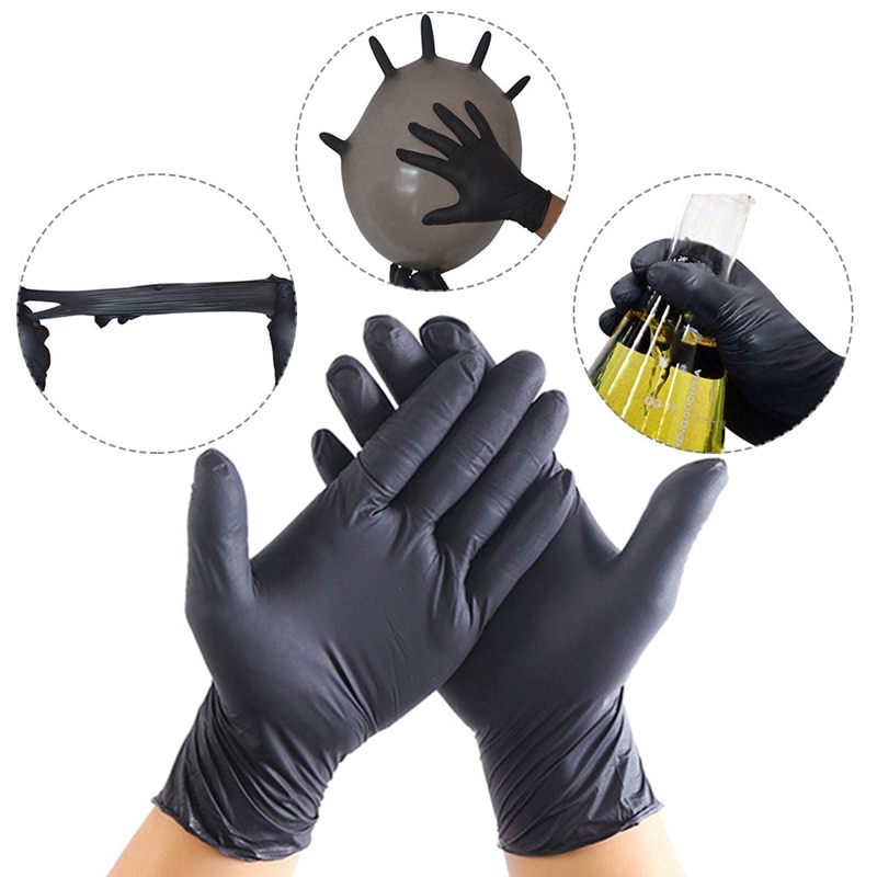 Disposable Gloves Nitrile Latex Gloves (20pcs) Disposable Gloves Nitrile Latex Gloves (20pcs)