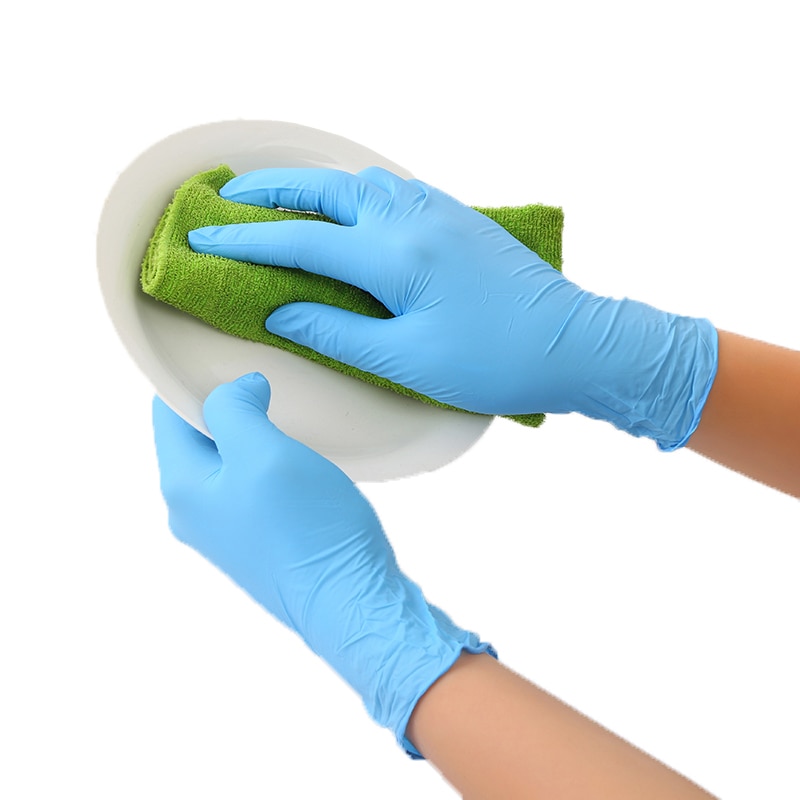 Disposable Nitrile Gloves Latex-Free Glove (100 pcs) Disposable Nitrile Gloves Latex-Free Glove (100 pcs)